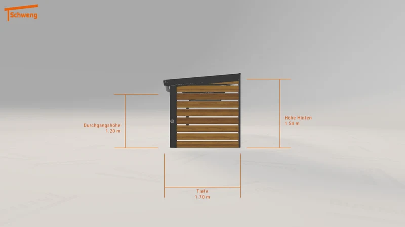 #DE Schweng Terrassenüberdachung S350 (ID mj3qdv)