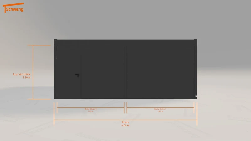 #AT Schweng Flachdachcarport C600+ (ID zbk3q9) #MTG