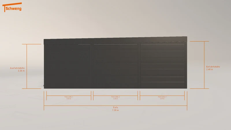 #AT Schweng Flachdachcarport C600+ (ID zbk3q9) #MTG