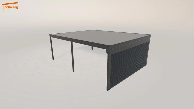 #DE Schweng Flachdachcarport C600 (ID w3rjg4)