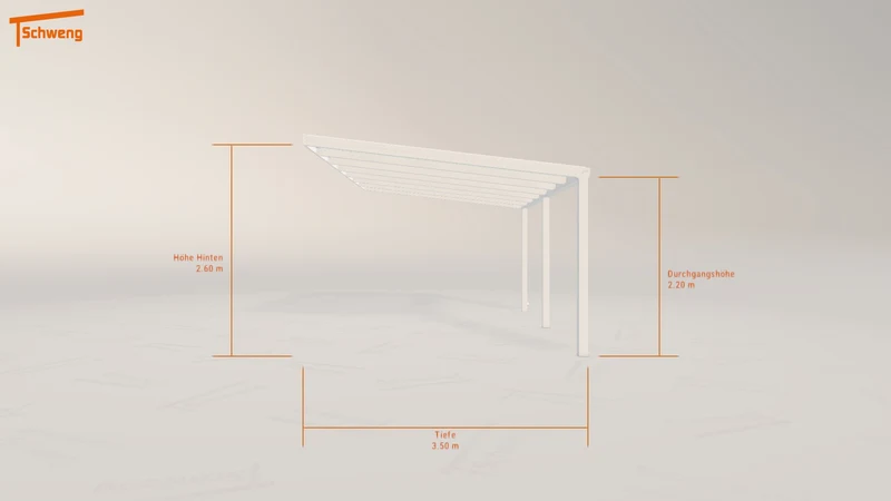 #DE Schweng Terrassenüberdachung S350 (ID ygk8zz)