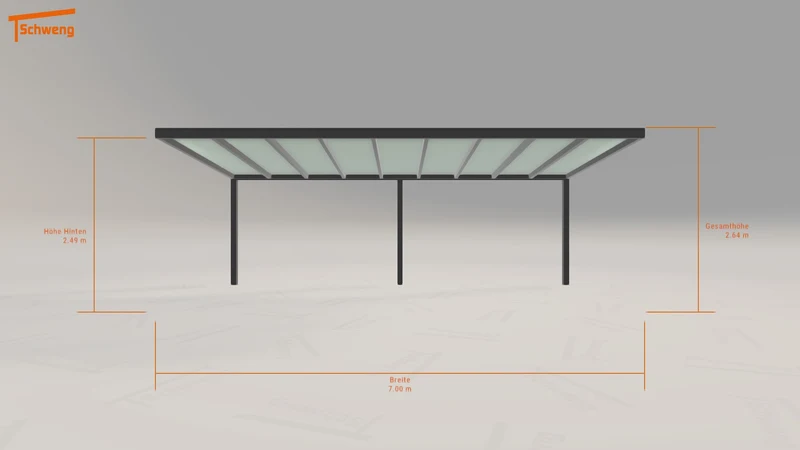 #DE Schweng Terrassenüberdachung S350 (ID ygkz5k)