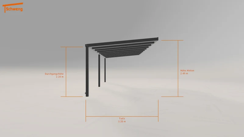 #DE Schweng Terrassenüberdachung S350 (ID ygkz5k)