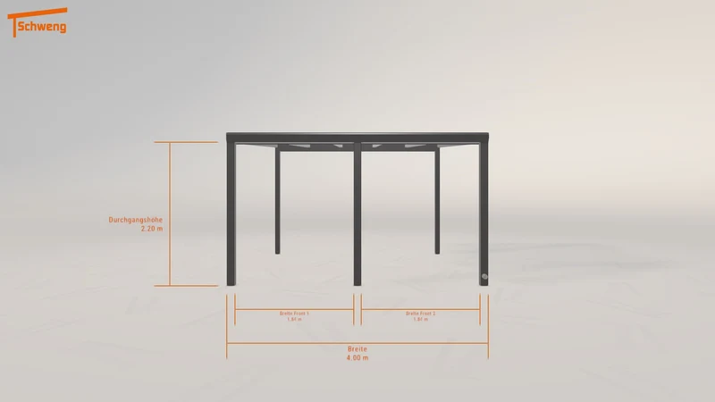 #DE Schweng Terrassenüberdachung S400 (ID 9wdrq5)