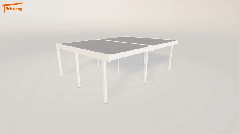 #DE Schweng Flachdachcarport C600 (ID dvwq4b)