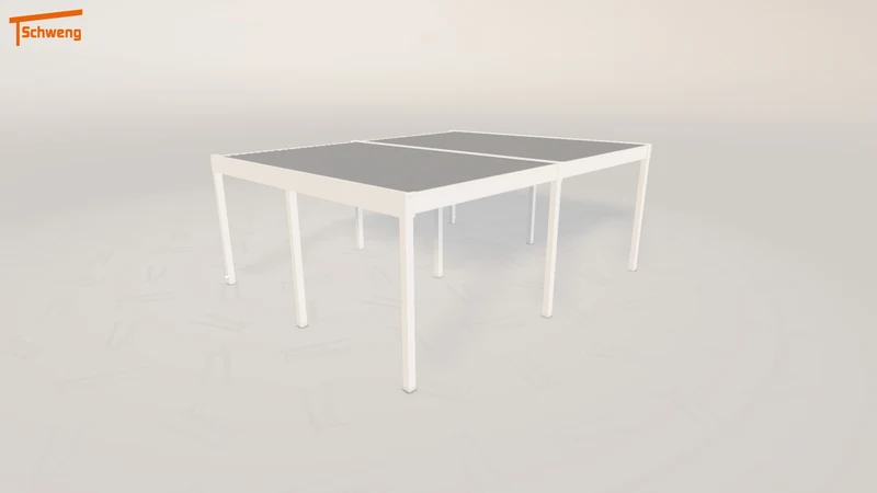 #DE Schweng Flachdachcarport C600 (ID 77gwbx)