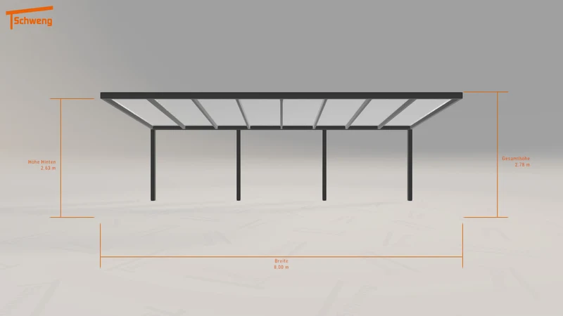 #DE Schweng Pultdachcarport S400 (ID 9wd4b9) #MTG
