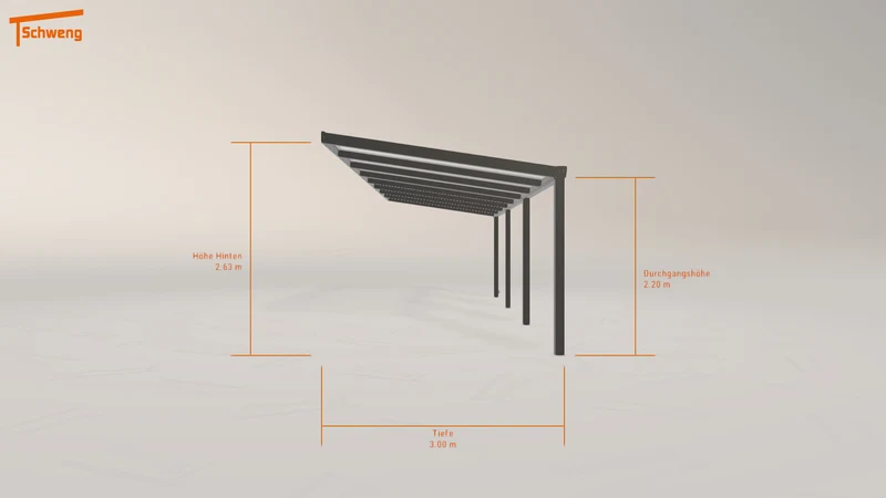 #DE Schweng Pultdachcarport S400 (ID 9wd4b9) #MTG