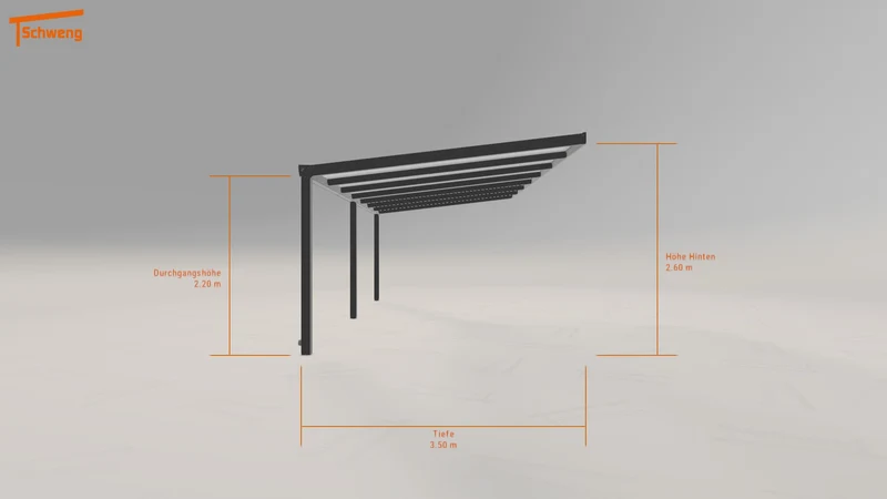 #DE Schweng Terrassenüberdachung S400 (ID dvwmv8)