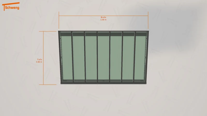 #DE Schweng Terrassenüberdachung S400 (ID rj3xjx)