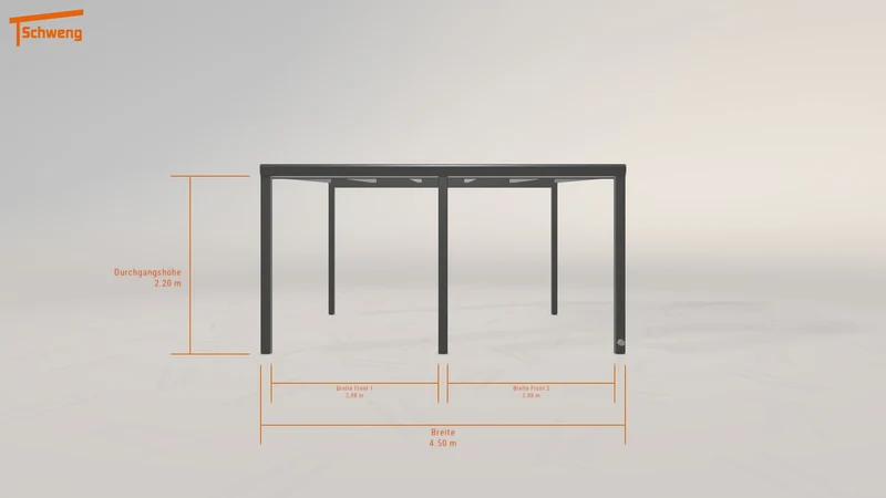 #DE Schweng Terrassenüberdachung S400 (ID 85rz3n)