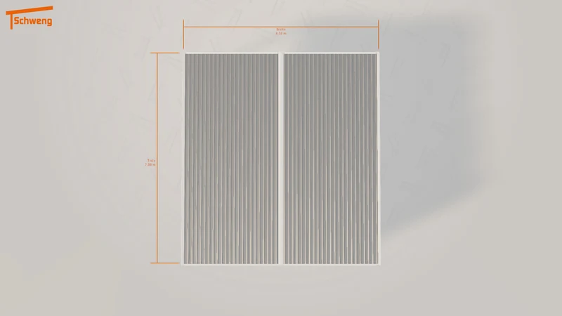 #DE Schweng Flachdachcarport C600 (ID k23v5y) #MTG