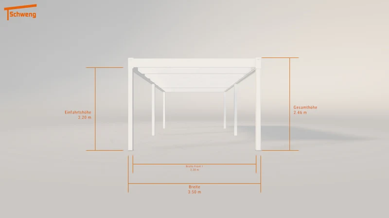 #DE Schweng Flachdachcarport C600 (ID bk8dmq) #MTG
