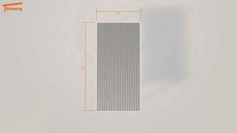 #DE Schweng Flachdachcarport C600 (ID bk8dmq) #MTG