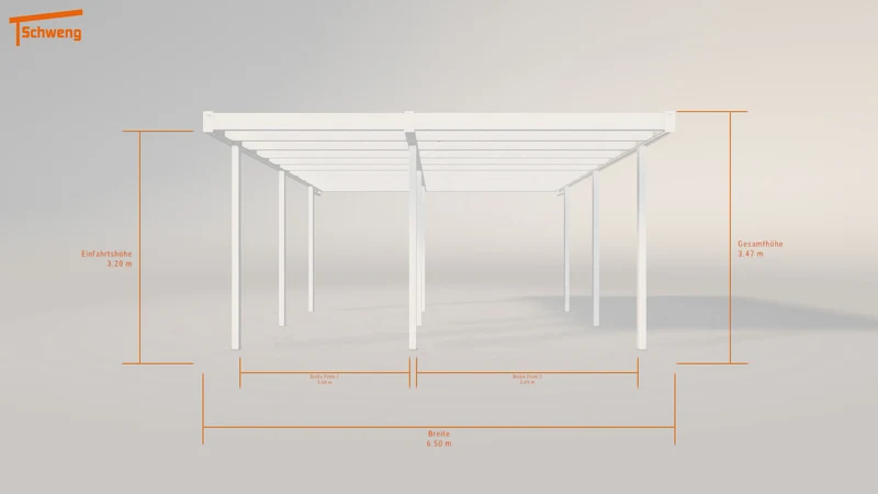 #DE Schweng Flachdachcarport C600+ (ID ygkzvp) #MTG