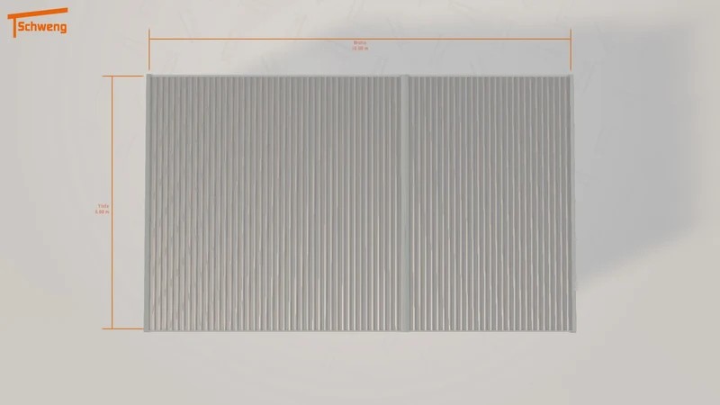 #DE Schweng Flachdachcarport C600+ (ID rj34qm) #MTG