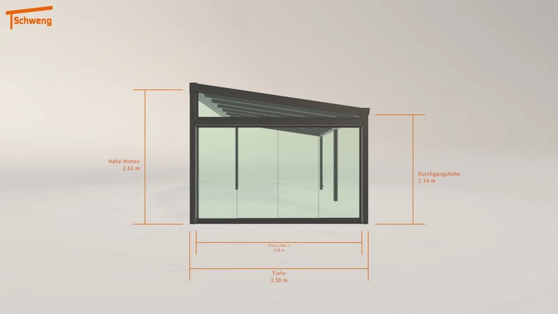 #DE Schweng Terrassenüberdachung S400 (ID mj3w85)