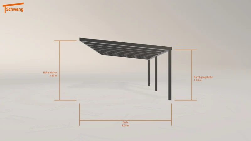 #DE Schweng Terrassenüberdachung S400 (ID x7kz5n)