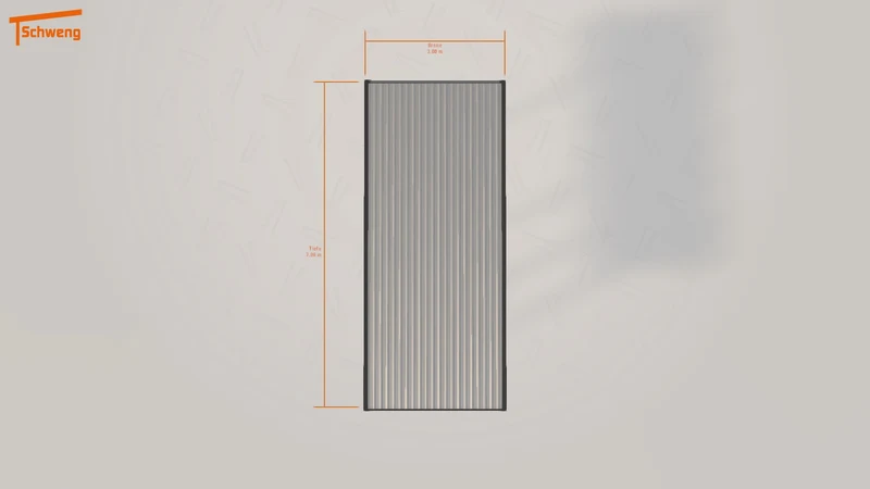 #DE Schweng Flachdachcarport C600 (ID x7kq9n)