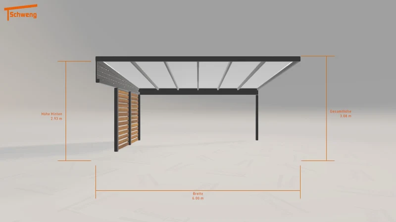 #DE Schweng Pultdachcarport S400 (ID jj3dg8) #MTG