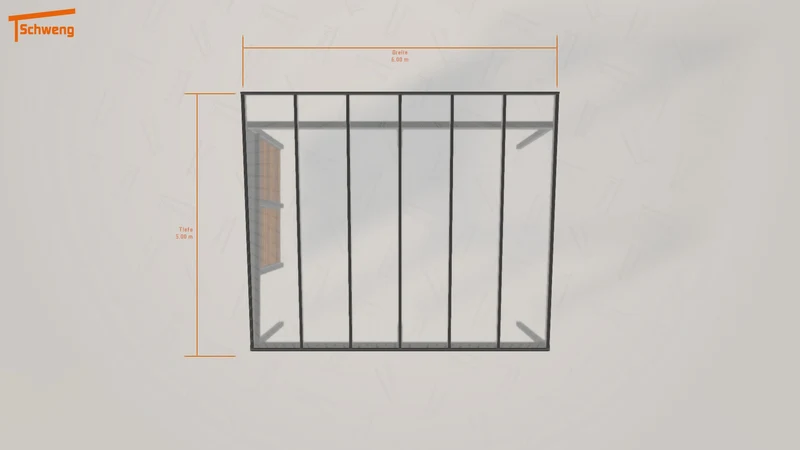 #DE Schweng Pultdachcarport S400 (ID x7kqzn)