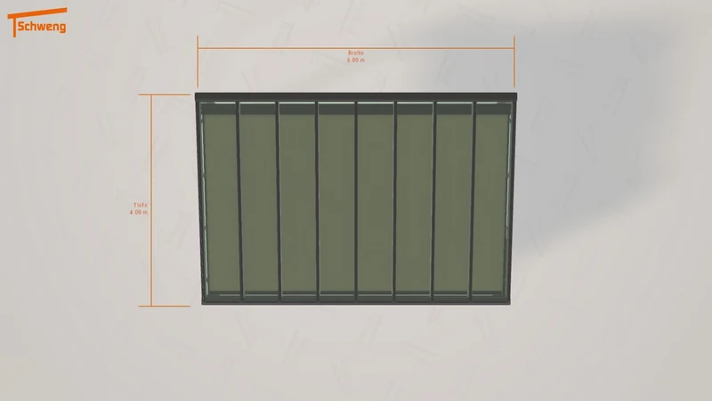 #DE Schweng Terrassenüberdachung S400 (ID 2qgv99)
