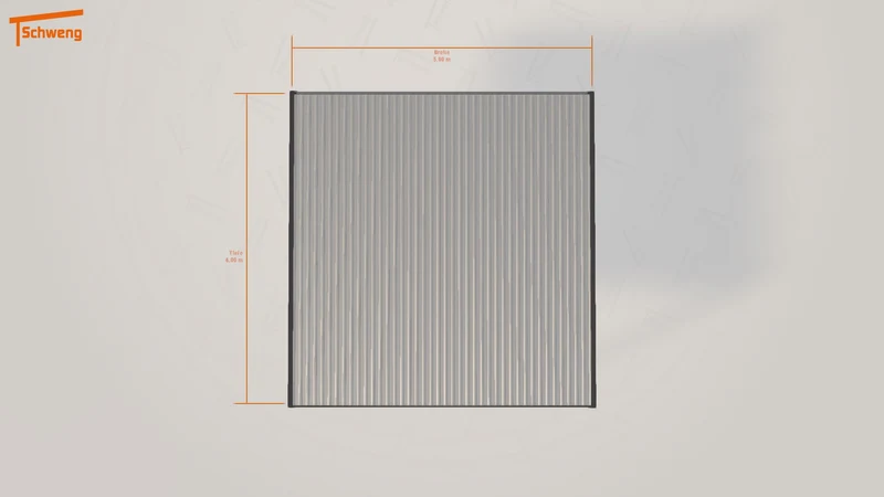 #DE Schweng Flachdachcarport C600+ (ID ygkmwr) #MTG