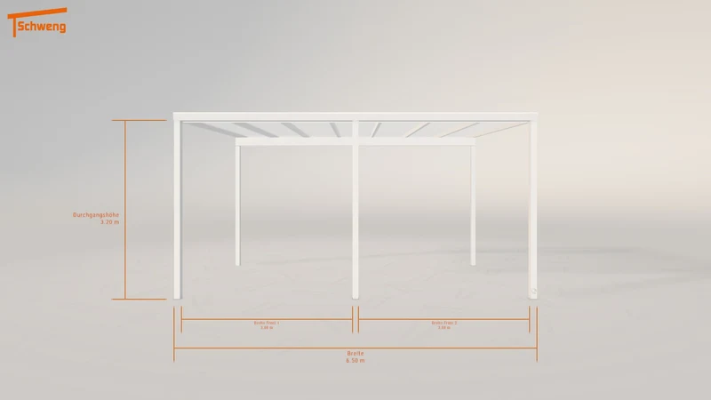 #DE Schweng Pultdachcarport S400 (ID k23m5q)