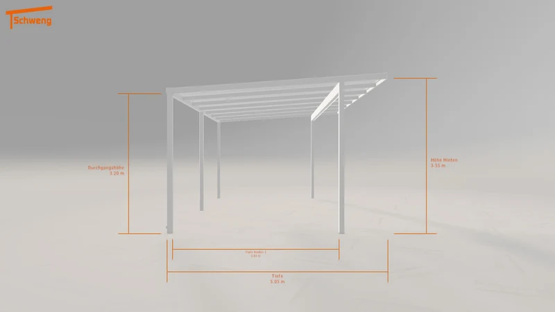 #DE Schweng Pultdachcarport S400 (ID k23m5q)