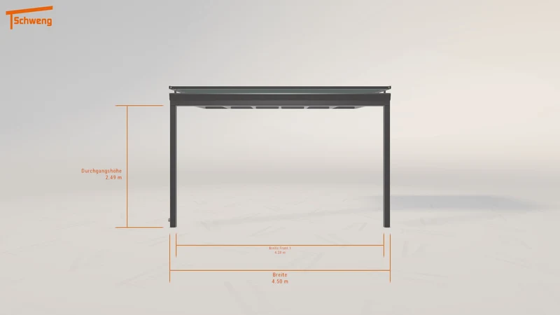 #DE Schweng Terrassenüberdachung S400 (ID zbkdym)