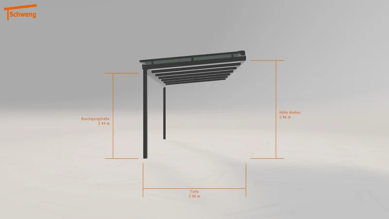 #DE Schweng Terrassenüberdachung S400 (ID zbkdym)