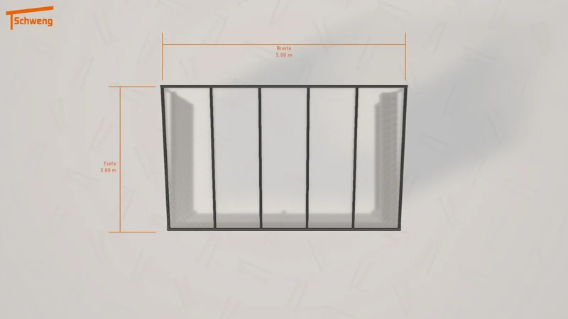 #DE Schweng Pultdachcarport S400 (ID zbkrz5)