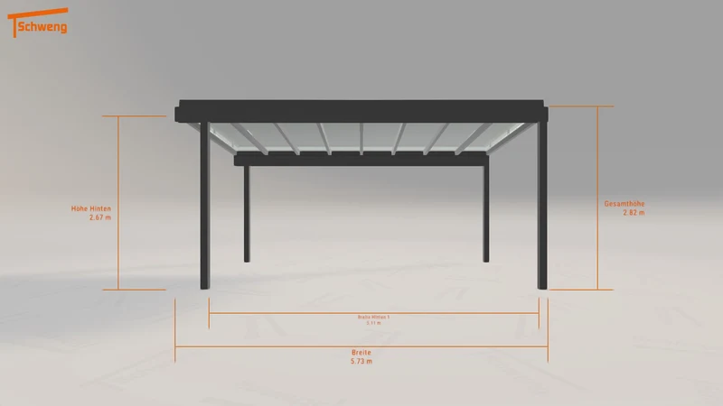 #DE Schweng Terrassenüberdachung S400 (ID 33gyp9)
