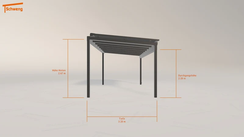 #DE Schweng Terrassenüberdachung S400 (ID 33gyp9)