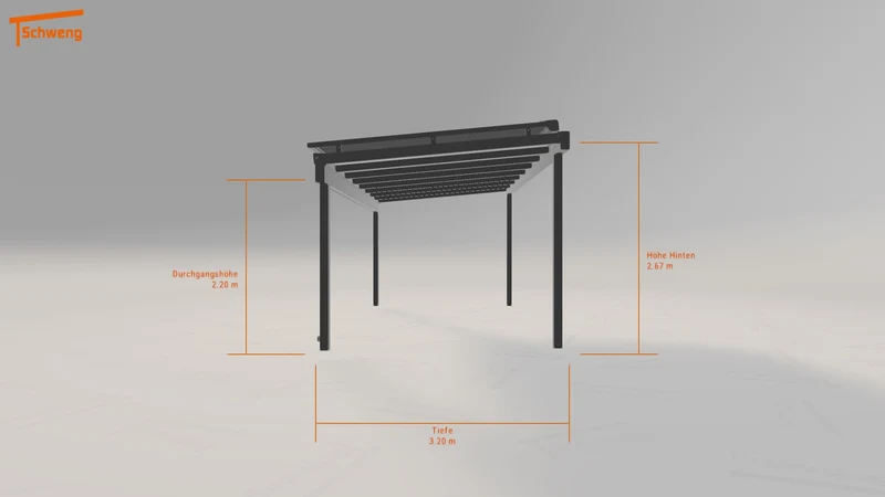 #DE Schweng Terrassenüberdachung S400 (ID 33gyp9)