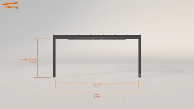 #DE Schweng Terrassenüberdachung S350 (ID 42gyq9)