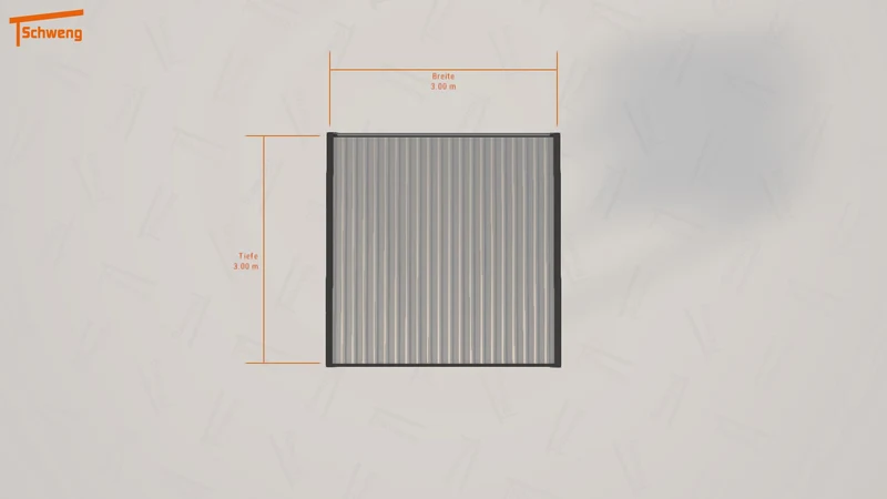 #DE Schweng Flachdachcarport C600 (ID n53wqb) #MTG