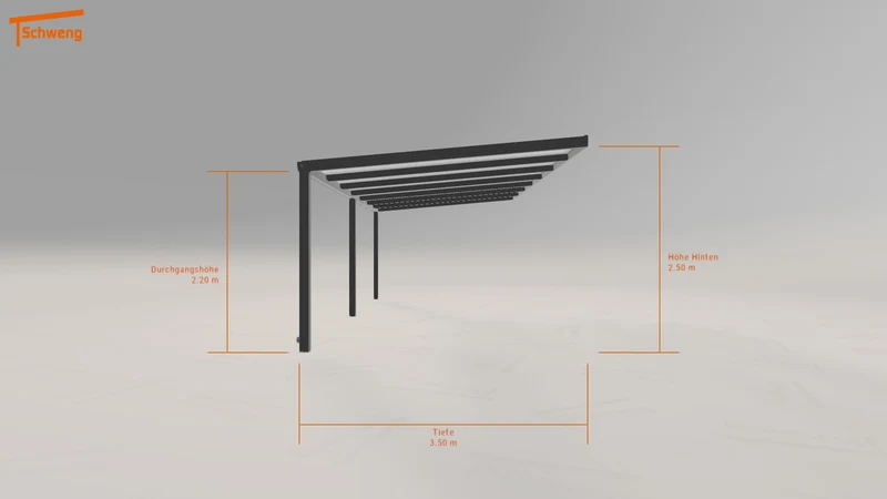 #DE Schweng Terrassenüberdachung S350 (ID v4dzb3)