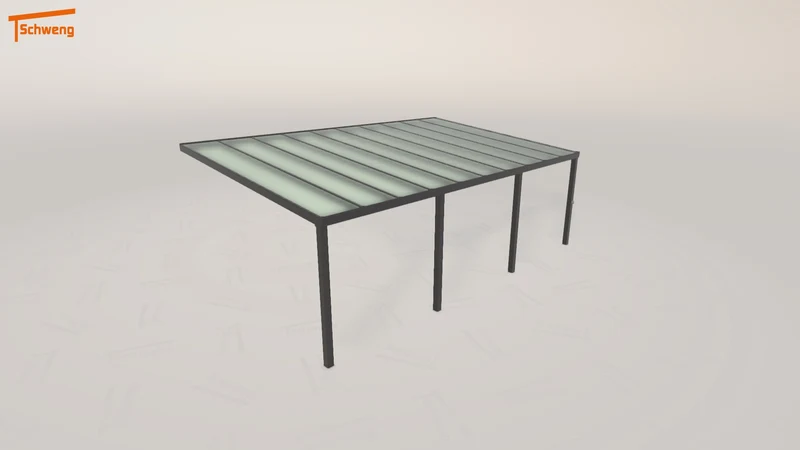 #DE Schweng Terrassenüberdachung S400 (ID qd375g)