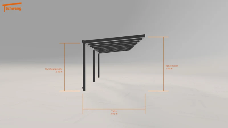 #AT Schweng Terrassenüberdachung S400 (ID 42gq7d)