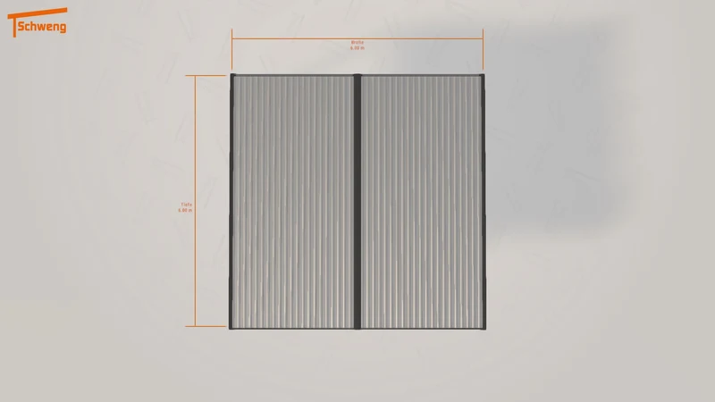 #DE Schweng Flachdachcarport C600 (ID qd3b7z) #MTG