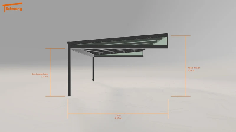 #DE Schweng Terrassenüberdachung S400 (ID bk8b4b)