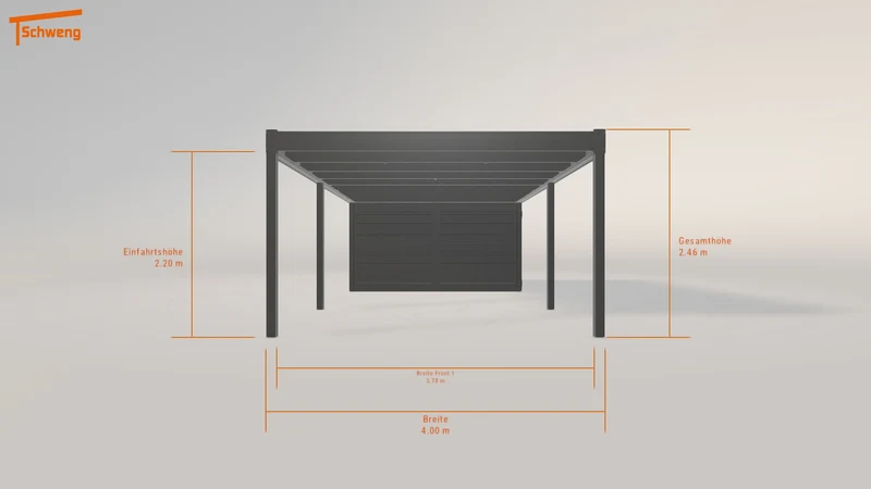 #DE Schweng Flachdachcarport C600 (ID w3rdx3) #MTG
