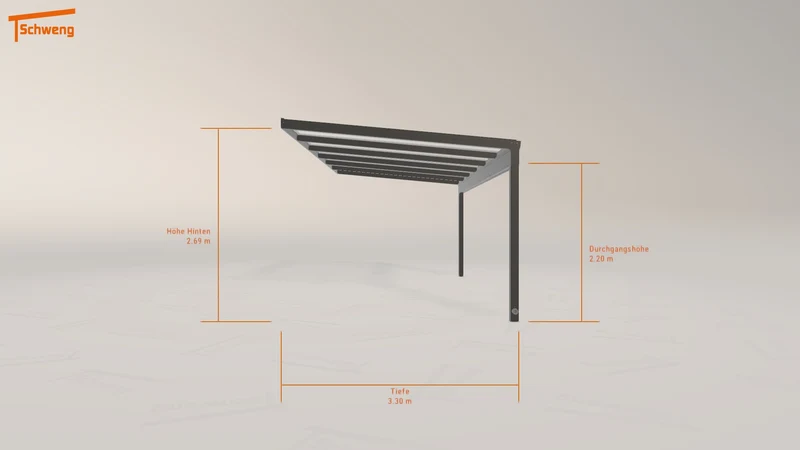 #DE Schweng Pultdachcarport S350 (ID mj3wg8) #MTG