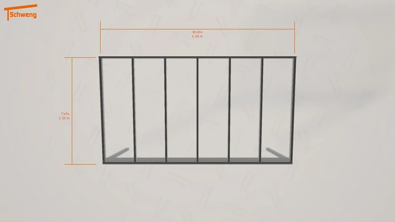 #DE Schweng Pultdachcarport S350 (ID mj3wg8) #MTG