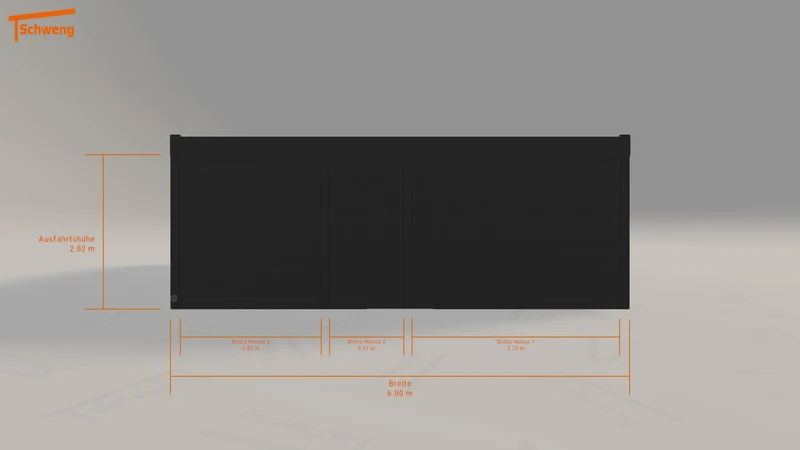 #DE Schweng Flachdachcarport C600+ (ID ygkrbk) #MTG