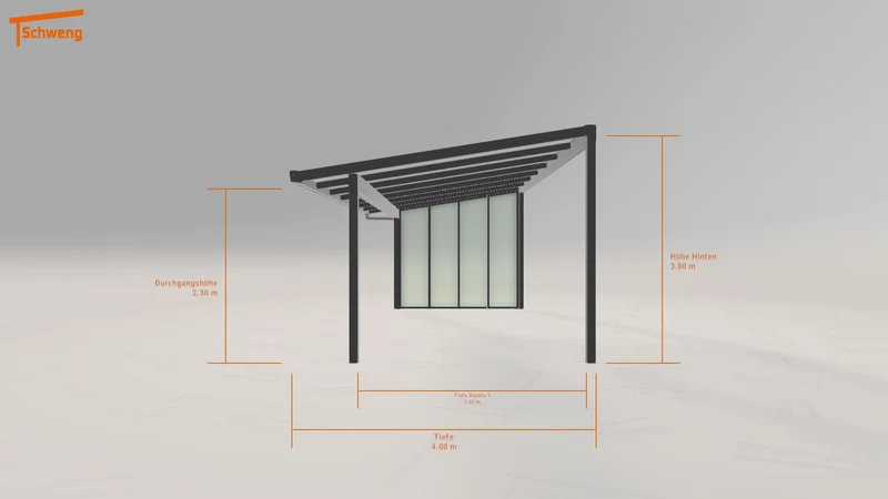 #DE Schweng Pultdachcarport S400 (ID 33g9zy) #MTG