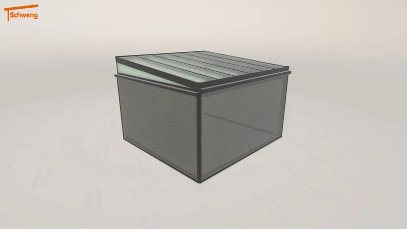 #DE Schweng Terrassenüberdachung S400 (ID 9wdr5y)