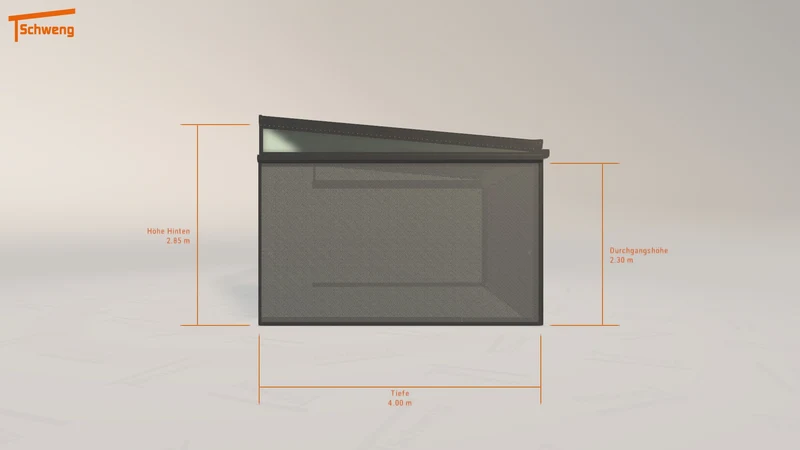 #DE Schweng Terrassenüberdachung S400 (ID 9wdr5y)