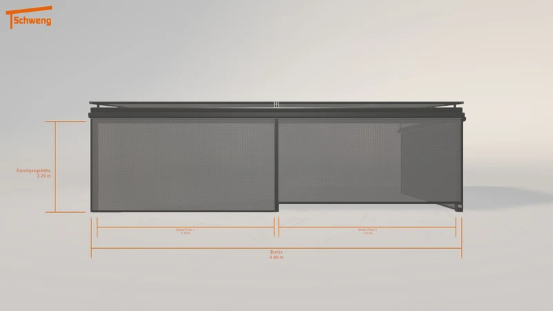 #DE Schweng Terrassenüberdachung S400 (ID zbk34d)